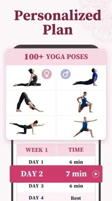 Yoga for Weight Loss android App screenshot 1